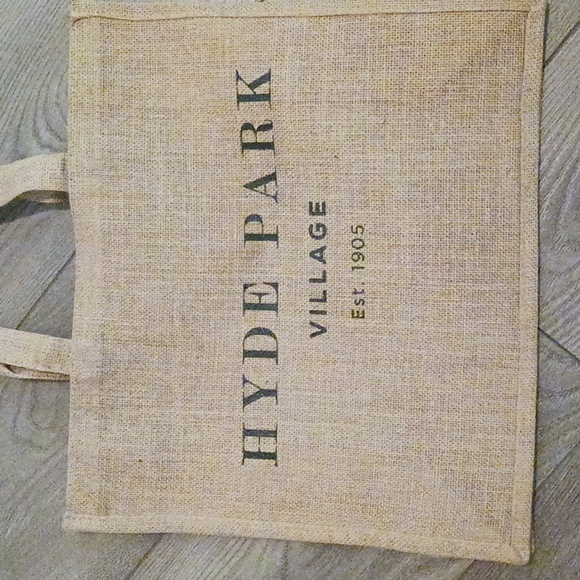 Burlap Hyde Park Village Bag - Picture 2 of 2